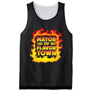 Flavor Town Cooking Guy Fieri BBQ Mesh Reversible Basketball Jersey Tank