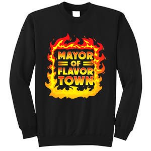 Flavor Town Cooking Guy Fieri BBQ Tall Sweatshirt