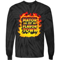 Flavor Town Cooking Guy Fieri BBQ Tie-Dye Long Sleeve Shirt