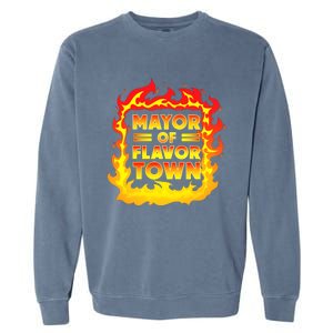 Flavor Town Cooking Guy Fieri BBQ Garment-Dyed Sweatshirt