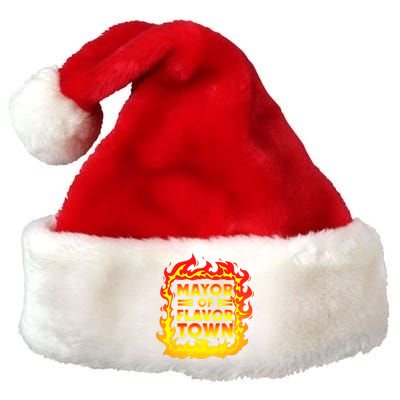 Flavor Town Cooking Guy Fieri BBQ Premium Christmas Santa Hat