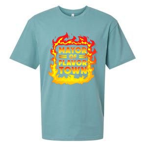 Flavor Town Cooking Guy Fieri BBQ Sueded Cloud Jersey T-Shirt