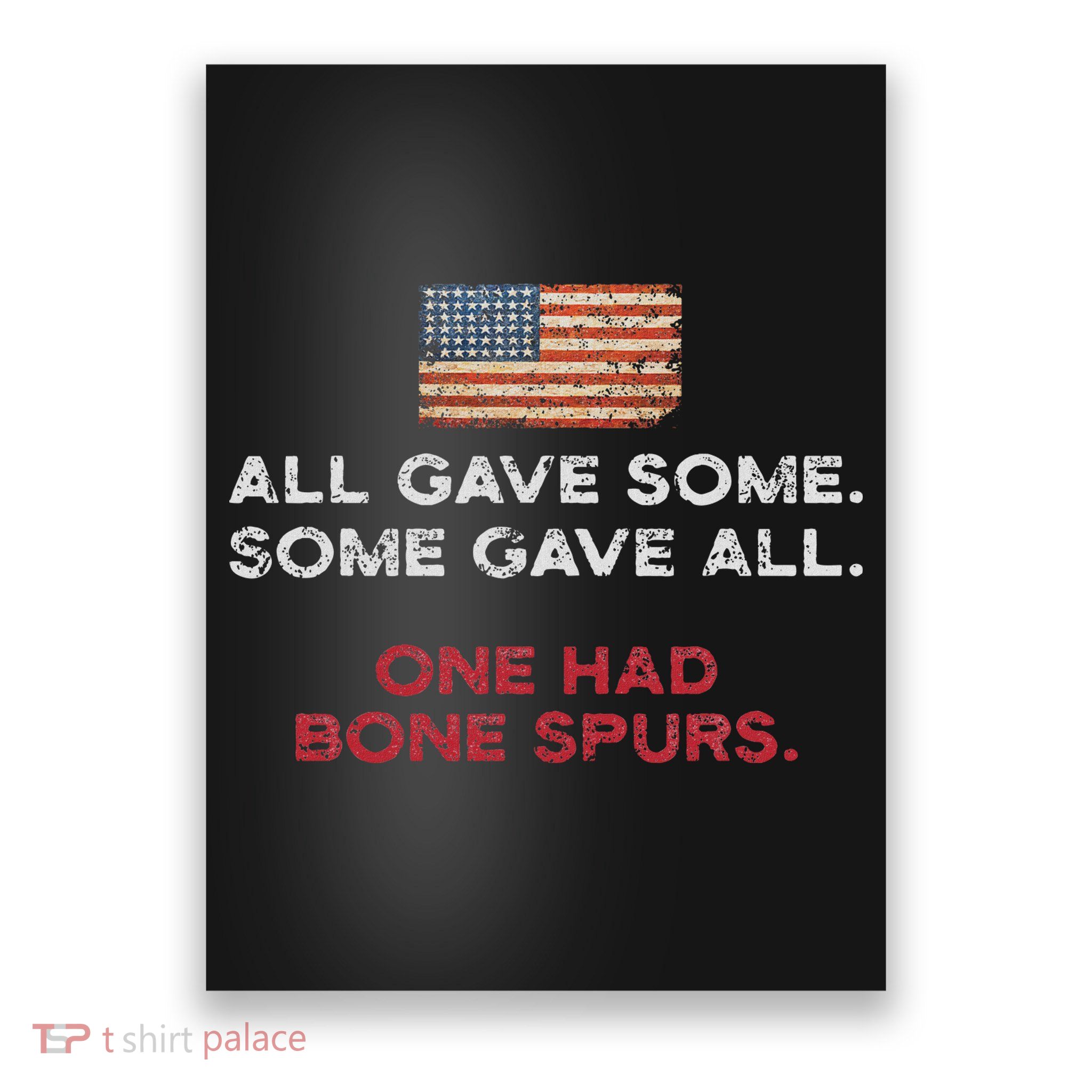 F Trump Cadet Bone Spurs Poster