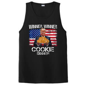 Funny Trump Christmas Design Winner Winner Cookie Dinner PosiCharge Competitor Tank