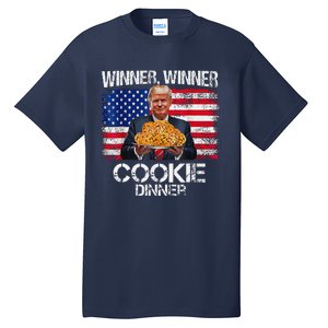 Funny Trump Christmas Design Winner Winner Cookie Dinner Tall T-Shirt