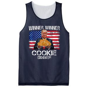 Funny Trump Christmas Design Winner Winner Cookie Dinner Mesh Reversible Basketball Jersey Tank