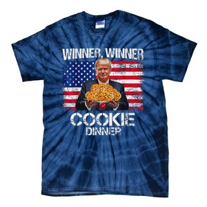 Funny Trump Christmas Design Winner Winner Cookie Dinner Tie-Dye T-Shirt