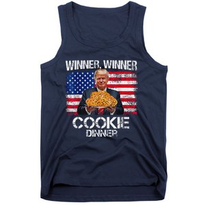 Funny Trump Christmas Design Winner Winner Cookie Dinner Tank Top