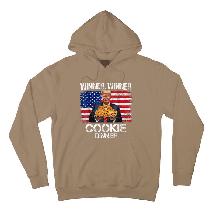 Funny Trump Christmas Design Winner Winner Cookie Dinner Hoodie