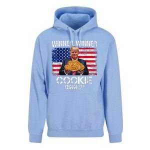 Funny Trump Christmas Design Winner Winner Cookie Dinner Unisex Surf Hoodie