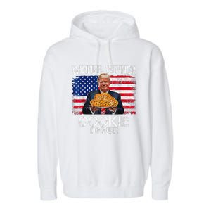 Funny Trump Christmas Design Winner Winner Cookie Dinner Garment-Dyed Fleece Hoodie