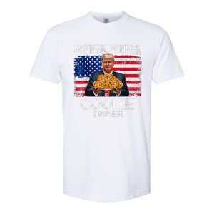 Funny Trump Christmas Design Winner Winner Cookie Dinner Softstyle CVC T-Shirt