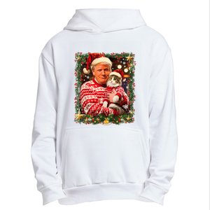 Funny Trump Christmas Sweater For Cat Lovers Ugly Xmas Sweatshirt Urban Pullover Hoodie