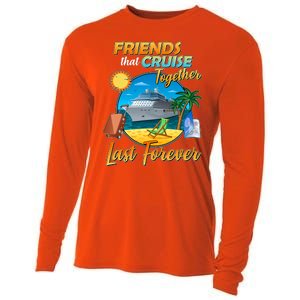 Friends That Cruise Together Last Forever Cooling Performance Long Sleeve Crew