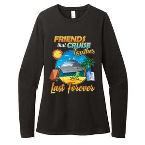 Friends That Cruise Together Last Forever Womens CVC Long Sleeve Shirt