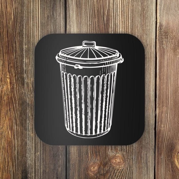 Fun Trash Can Meaningful Gift Garbage Day Coaster