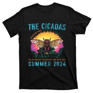 Funny The Cicadas Reunion Summer 2024 T-Shirt