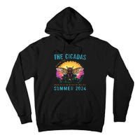 Funny The Cicadas Reunion Summer 2024 Tall Hoodie