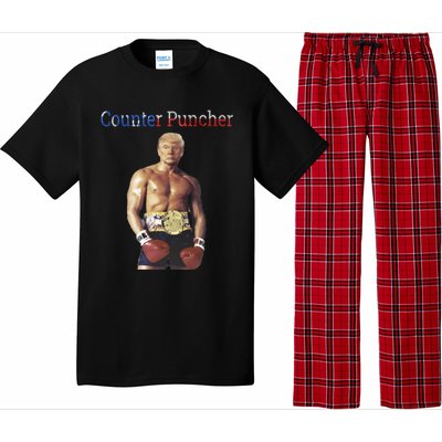 Funny Trump Counter Puncher Gorgeous Chest Trump Rocky Meme Gift Pajama Set