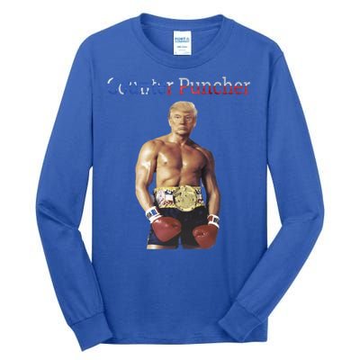 Funny Trump Counter Puncher Gorgeous Chest Trump Rocky Meme Gift Tall Long Sleeve T-Shirt