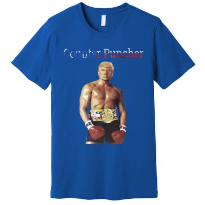 Funny Trump Counter Puncher Gorgeous Chest Trump Rocky Meme Gift Premium T-Shirt