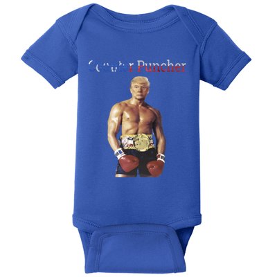 Funny Trump Counter Puncher Gorgeous Chest Trump Rocky Meme Gift Baby Bodysuit