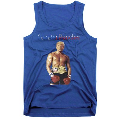 Funny Trump Counter Puncher Gorgeous Chest Trump Rocky Meme Gift Tank Top