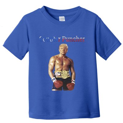 Funny Trump Counter Puncher Gorgeous Chest Trump Rocky Meme Gift Toddler T-Shirt