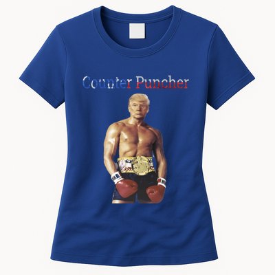 Funny Trump Counter Puncher Gorgeous Chest Trump Rocky Meme Gift Womens T-Shirt