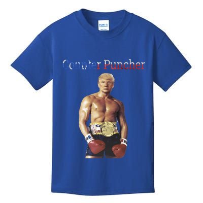 Funny Trump Counter Puncher Gorgeous Chest Trump Rocky Meme Gift Kids T-Shirt