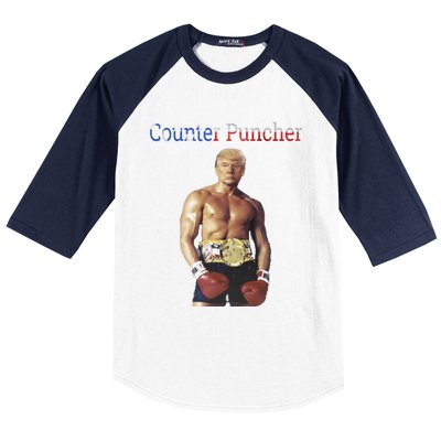 Funny Trump Counter Puncher Gorgeous Chest Trump Rocky Meme Gift Baseball Sleeve Shirt