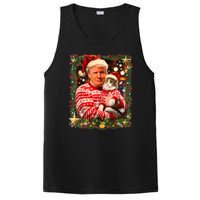 Funny Trump Christmas Sweater For Cat Lovers PosiCharge Competitor Tank