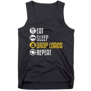 Funny Truck Driver Joke Saying Trucker Tank Top