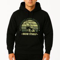 Funny This Dang Lawn Aint Gonna Mow Itself Grass Cutting Hoodie
