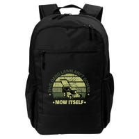 Funny This Dang Lawn Aint Gonna Mow Itself Grass Cutting Backpack