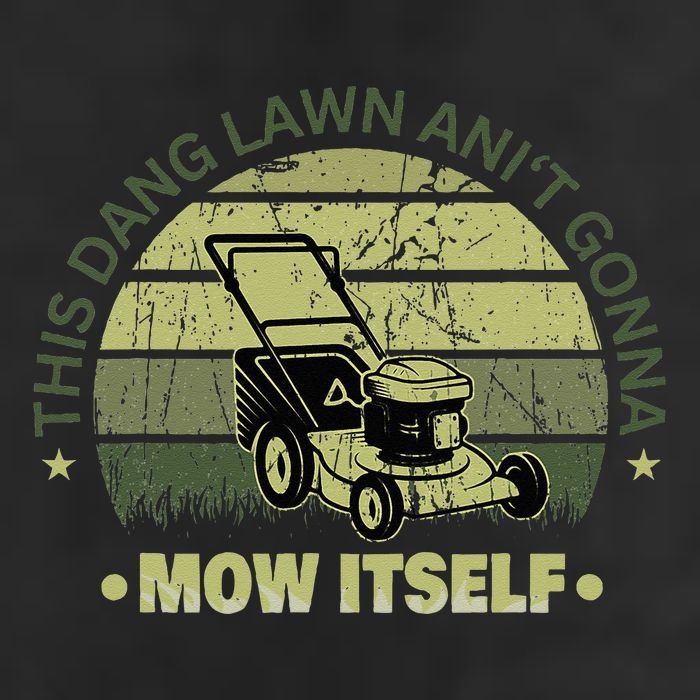 Funny This Dang Lawn Aint Gonna Mow Itself Grass Cutting Microfiber Hand Towel