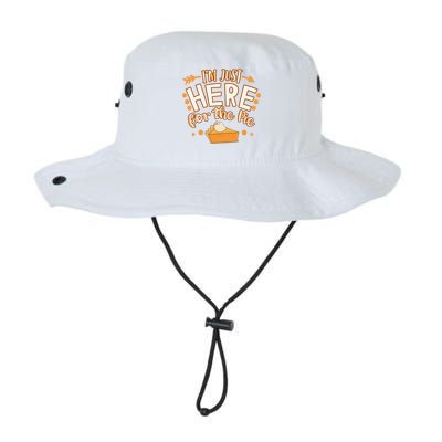 Fun Thanksgiving Design Im Just Here For The Pie Legacy Cool Fit Booney Bucket Hat