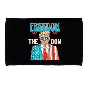 Freedom The Don Donald Trump Daddy President Microfiber Hand Towel