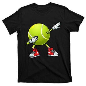 Funny Tennis Dab Ball Player Racket Sports Fan Dabbing T-Shirt