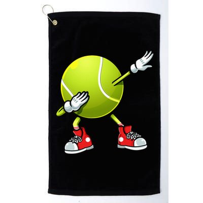 Funny Tennis Dab Ball Player Racket Sports Fan Dabbing Platinum Collection Golf Towel