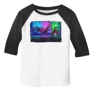 Funny Trex Dinosaurs Rock Band Concert Toddler Fine Jersey T-Shirt