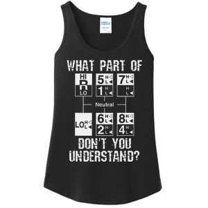 Funny Truck Driver Gift 18 Speed What Don't You Understand Ladies Essential Tank