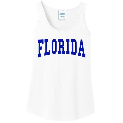 Florida Throwback Design Classic Ladies Essential Tank