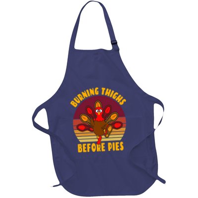 Funny Thanksgiving Day 5k 10k Trot Run Runner Costume Full-Length Apron With Pockets