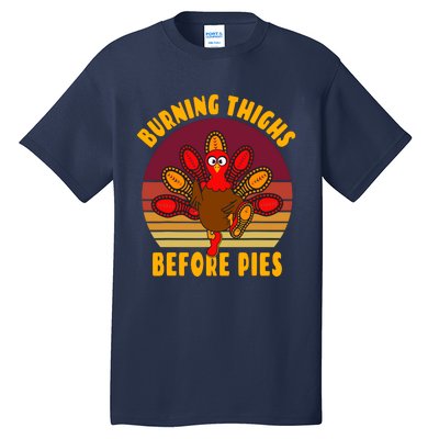 Funny Thanksgiving Day 5k 10k Trot Run Runner Costume Tall T-Shirt