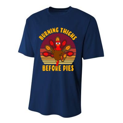 Funny Thanksgiving Day 5k 10k Trot Run Runner Costume Performance Sprint T-Shirt