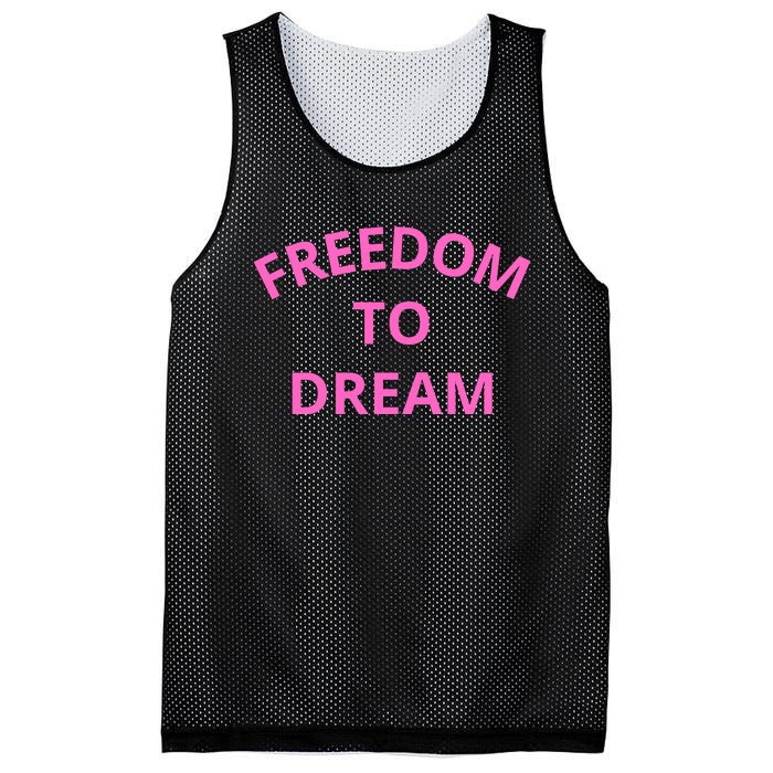 Freedom To Dream Mesh Reversible Basketball Jersey Tank