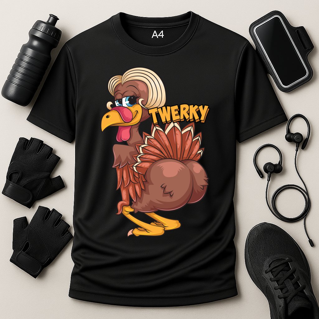 Funny Twerky Dance Cute Love Twerk Dancing Thanksgiving Gift Sweatshir Cooling Performance Crew T-Shirt