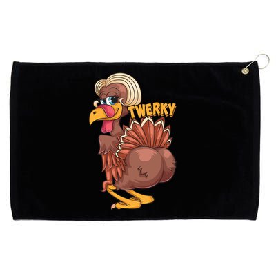 Funny Twerky Dance Cute Love Twerk Dancing Thanksgiving Gift Sweatshir Grommeted Golf Towel