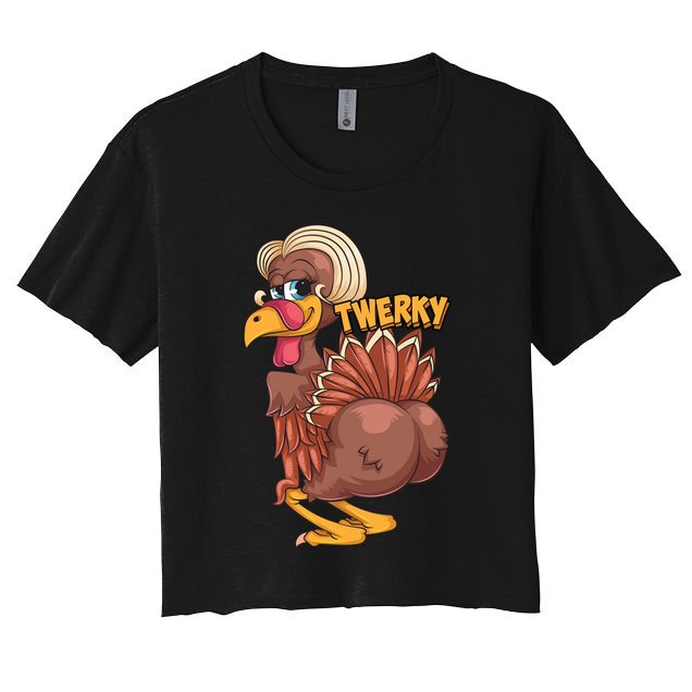Funny Twerky Dance Cute Love Twerk Dancing Thanksgiving Gift Sweatshir Crop Top